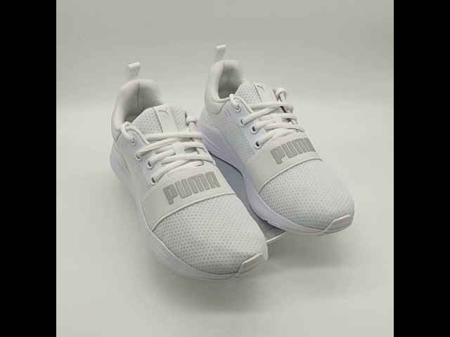 Vídeo relacionado con Puma Unisex Youth Puma Wired Run Jr Sneakers, Puma Black-Puma White, 37 EU