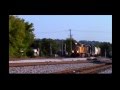 UP 4418 Lead CSX Q580 26 At Middle Dalton W Conductor Justin Shealy On Board 8 26 12