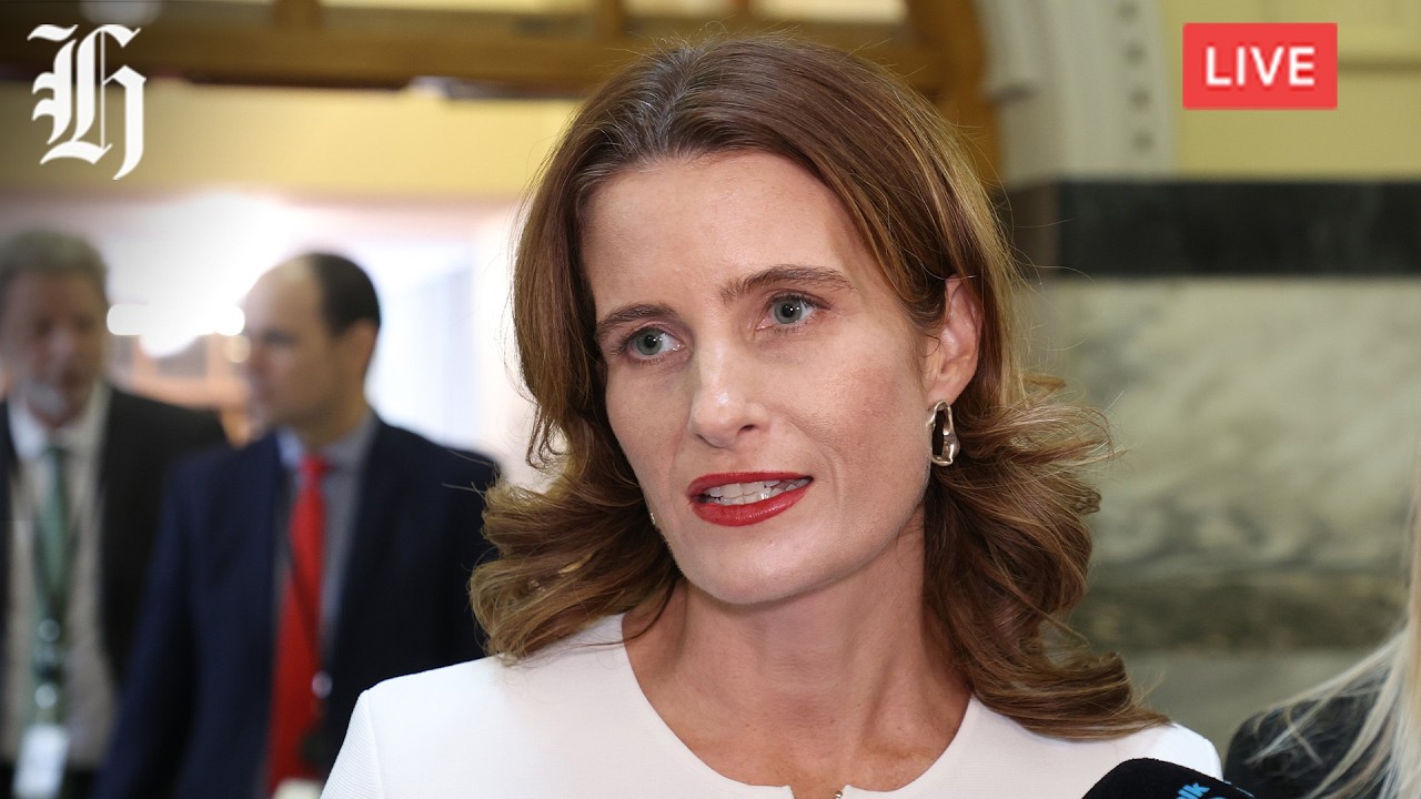 NZ Herald Live: Nicola Willis speaks to media
