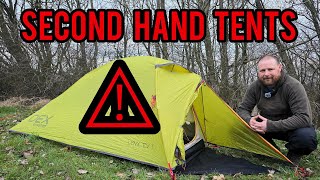 I had no choice to buy this tent second hand !!