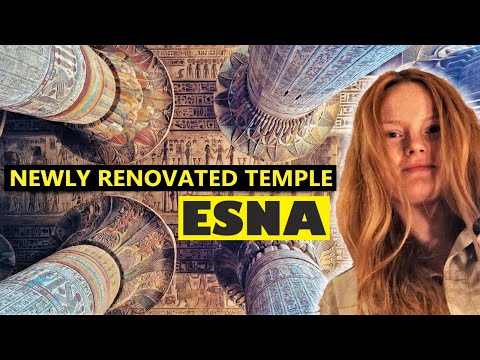 Inside The Best-Preserved Egyptian Temple! ESNA