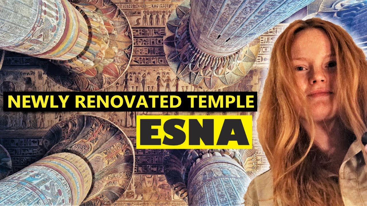 Inside The Best-Preserved Egyptian Temple! ESNA