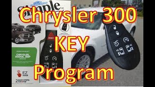 Program KEY FOB * Chrysler 300 * 2008 2009 2010 * Single key Spare * New Simple Key * NO dealership