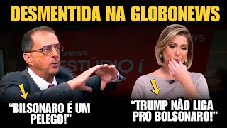 HAHA: CONVIDADO DESMENTE DANIELA LIMA AO VIVO NA GLOBONEWS