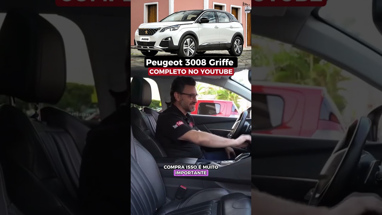 Peugeot 3008 Griff - O Carro Que Estaciona Sozinho!