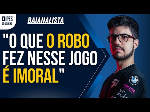 ROBO CARREGOU O JOGO COM 0 RECURSO - BAIANALISTA