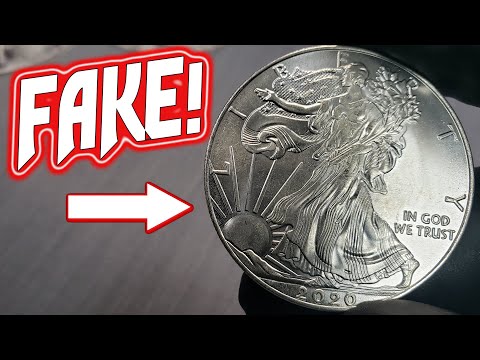 FAKE 2020 Silver Eagles - Be Careful!