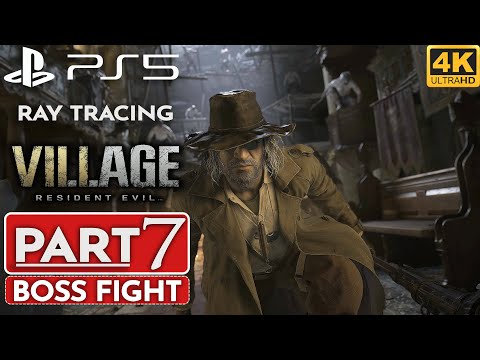 RESIDENT EVIL 8 VILLAGE PS5 Gameplay Walkthrough Part 7 BOSS FIGHT [4K 60FPS] - No Commentary