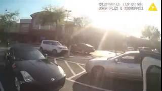 Shoplifting complaint, fleeing, crash, carjacking: 3/11/19