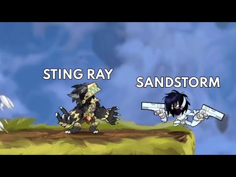 Sandstorm vs Sting Ray - Pro Brawlhalla - 2022 - Spar Highlights - Brawlhalla Show Match #123