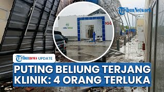 Klinik di Cirebon Rusak Parah Usai Diterjang Puting Beliung, Pelayanan IGD Terhenti