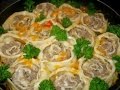 Ленивые пельмени. Мясные розы. Ленивые пельмени. Мясные розы.