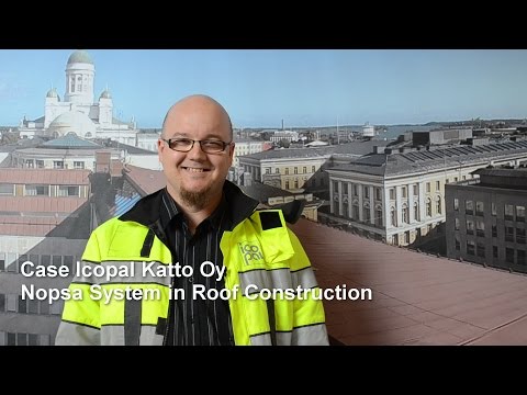 Case Icopal Katto Oy - Nopsa System in Roof Construction