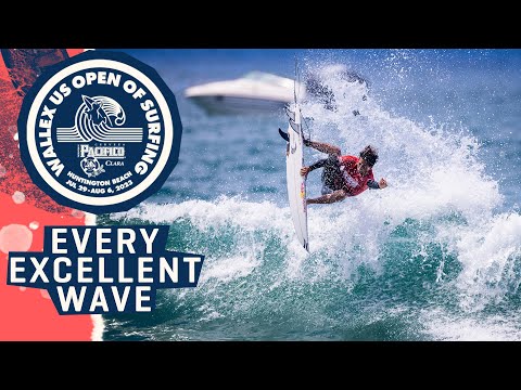 EVERY EXCELLENT WAVE From The Wallex US Open of Surfing presented by Pacifico