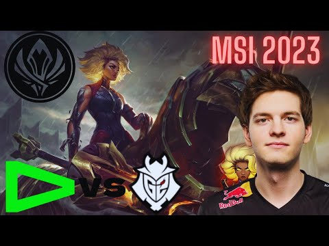 Insane Game-Changing Engage by G2 Mikyx with Rell at MSI 2023!