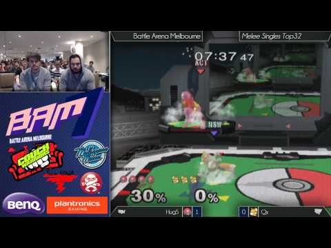 Bam 7 Melee Singles Winners R2 - Hugs vs QX