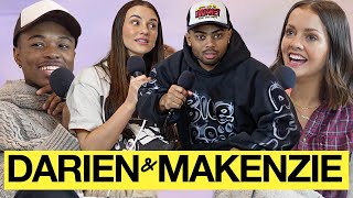 Darien & Makenzie Rencher on their surprise pregnancy, long distance dating advice & ultimatums