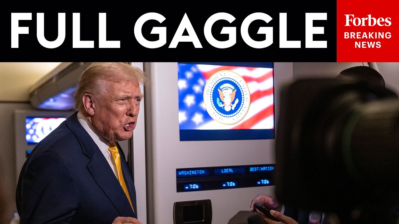 Video | BREAKING: Trump Discusses Iran War, Claims Direct &amp; Indirect Negotiations Happening In AF1 Gaggle