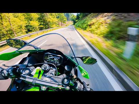 Kawasaki Ninja ZX10R - First ride! - Highway, city, and country road!