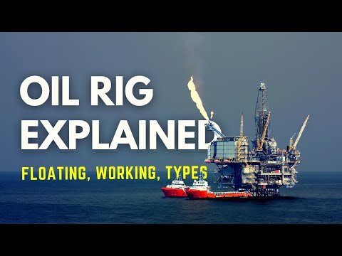 How Oil Rig Floats and Works?