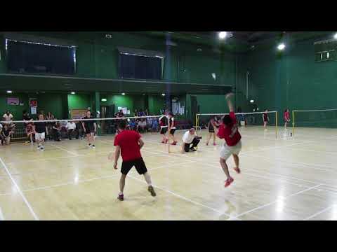 CrossFire 16th All-Stars Tournament June 2018 - Mens Doubles Social Finals (part 1)