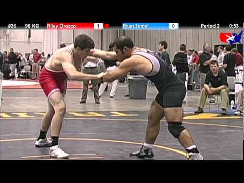 FS Qualifier 96 KG: Riley Orozco vs. Ryan Tomei Champ. Round 1