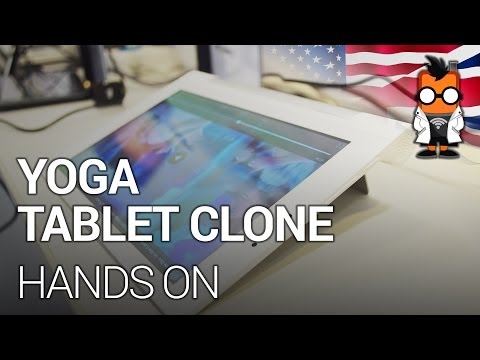 Check Out This Lenovo Yoga Tablet Clone with Metal Hinge - Softpedia