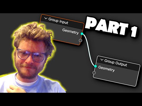 Beginner Geometry Nodes - Part 1 [Blender]
