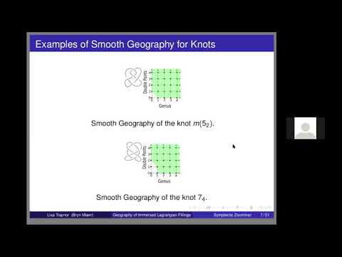 The Geography of Immersed Lagrangian Fillings of Legendrian Submanifolds - Lisa Traynor