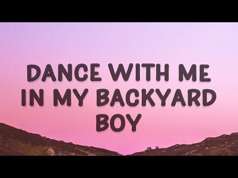 Claire Rosinkranz - Dance with me in my backyard boy (Backyard Boy) (Lyrics)