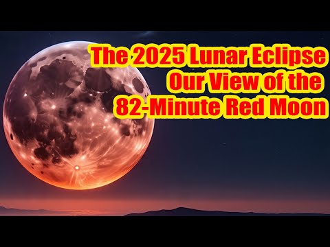 The 2025 Lunar Eclipse: Our View of the 82-Minute Red Moon
