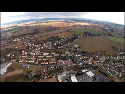 Fraureuth von oben (Yuneec Q500 + GoPro3)