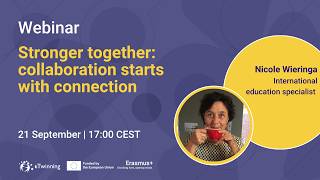 European Commission webinar on Stronger together: collaboration starts with conn