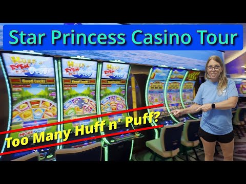 Star Princess Casino Tour - Includes New Non-Smoking Area!