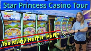 Star Princess Casino Tour - Includes New Non-Smoking Area!
