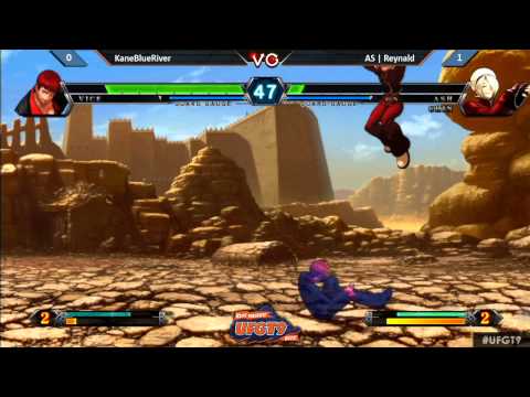 UFGT9 - KaneBlueRiver Vs. AS | Reynald - KOF XIII Winners Semi Finals