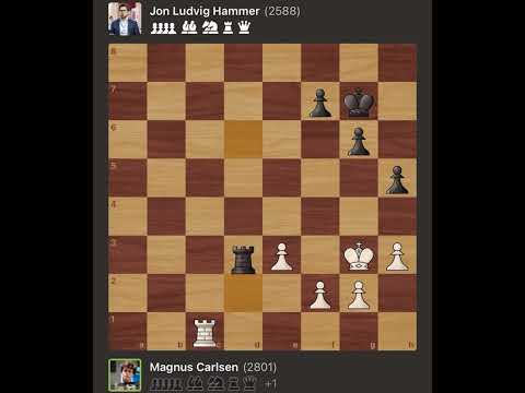 Magnus Carlsen vs Jon Ludvig Hammer | BN Bank - Blitz, 2009