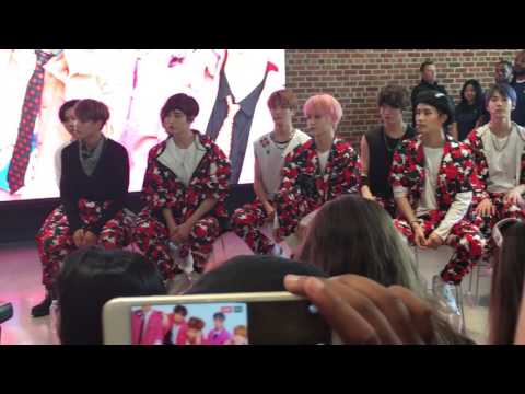 170625 | NCT 127 - Interview part 1 @ Williamsburg Apple Store