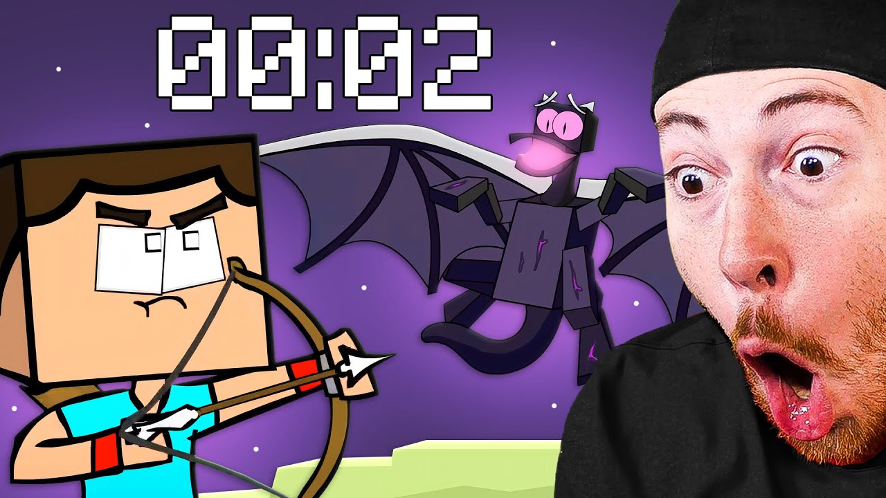 Minecraft SPEEDRUN ANIMATED (NEW RECORD)