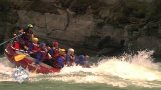 preview picture of video 'Fraser River Rafting - Jasper National Park - Maligne Rafting Adventures'