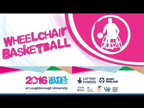School Games 2016 - Wheelchair Basketball -Day 1
