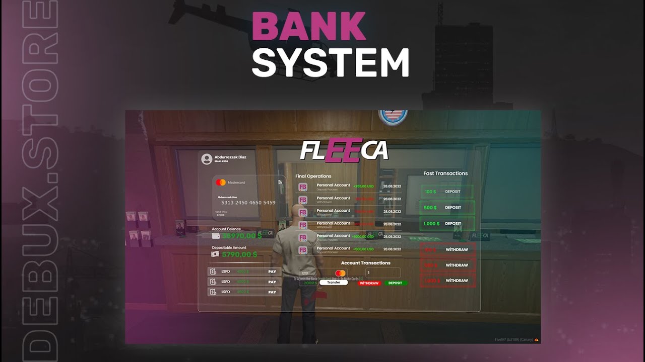 [QB - ESX] Bank System  Thumbnail