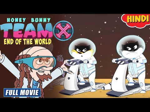 Honey Bunny Team X End Of The World | New Movie in Hindi | Cartoon For Kids | Yo Kids Comedy