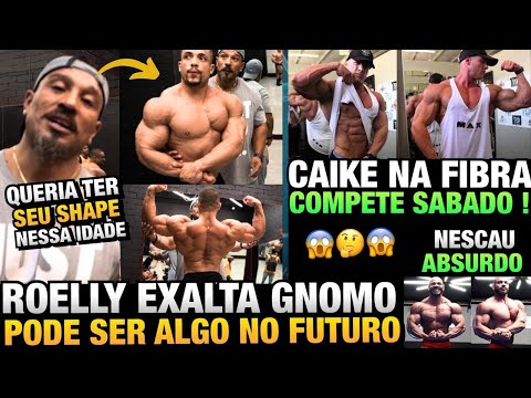 CAIKE MUITO SECO - ROELLY EXALTA O GNOMO E CITA GRANDE POTENCIAL FUTURO - NESCAU ESTÁ ABSURDO