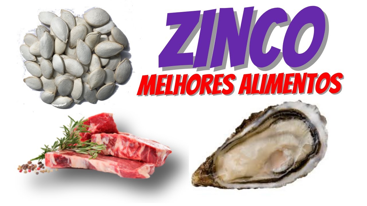 MELHORES ALIMENTOS RICOS EM ZINCO
