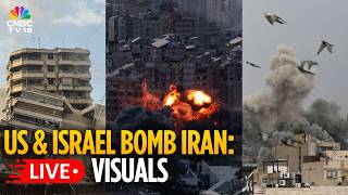 IRAN WAR LIVE VISUALS: US Bombs Missiles On Tehran | Donald Trump | US Israel War | N18G