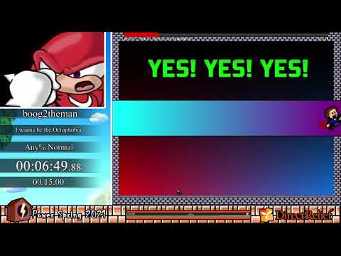 PowerSpring 2021 - I wanna be the Octophobia, Any% Normal by boog2theman in 10:18