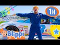 Race Car Song 1 Hour Of BLIPPI Racing Songs And More Educational Songs For Kids