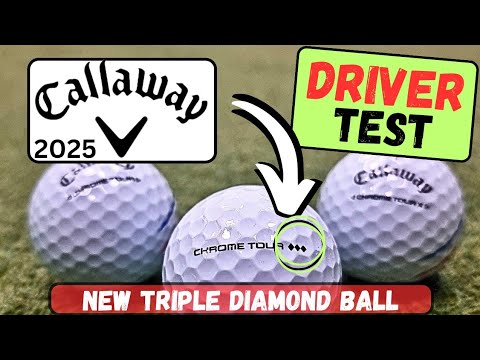 Testing The INSANE New Callaway Triple Diamond Golf Ball