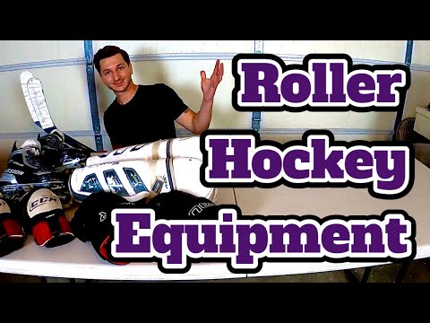 All the Equipment You Need to Play Roller Hockey
